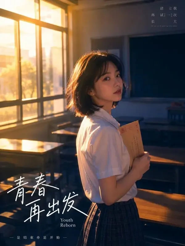 重生之我在高考前一年 短剧封面，穿越重生题材