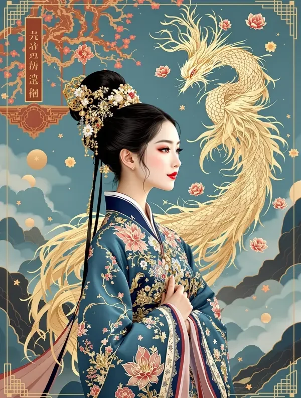凤归：废后今日要退婚 短剧封面，古装题材